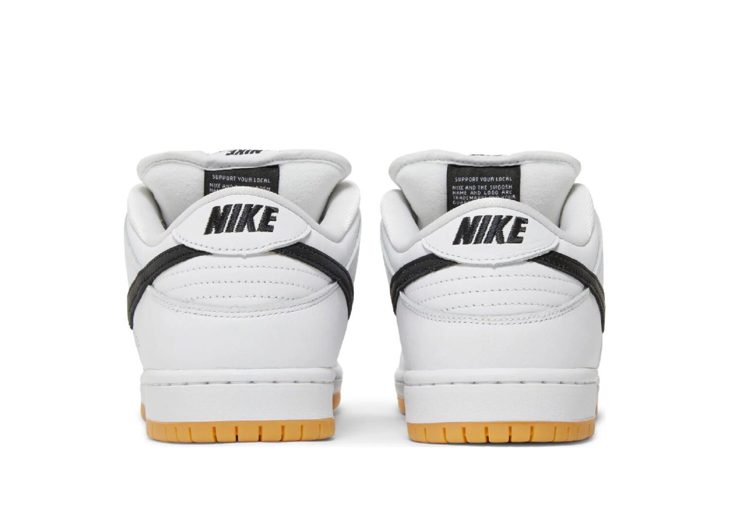 nike sb dunk low pro white gum3