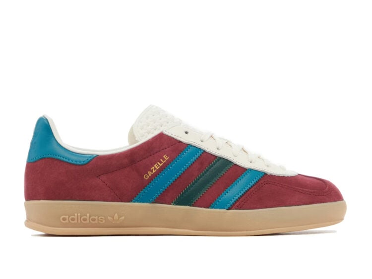 adidas gazelle indoor collegiate burgundy arctic fuchsia