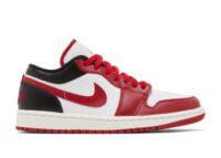 nike air jordan 1 low reverse black toe (w)