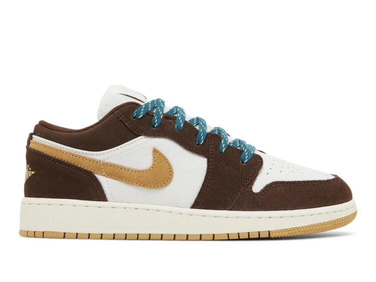 nike air jordan 1 low se cacao wow (gs)