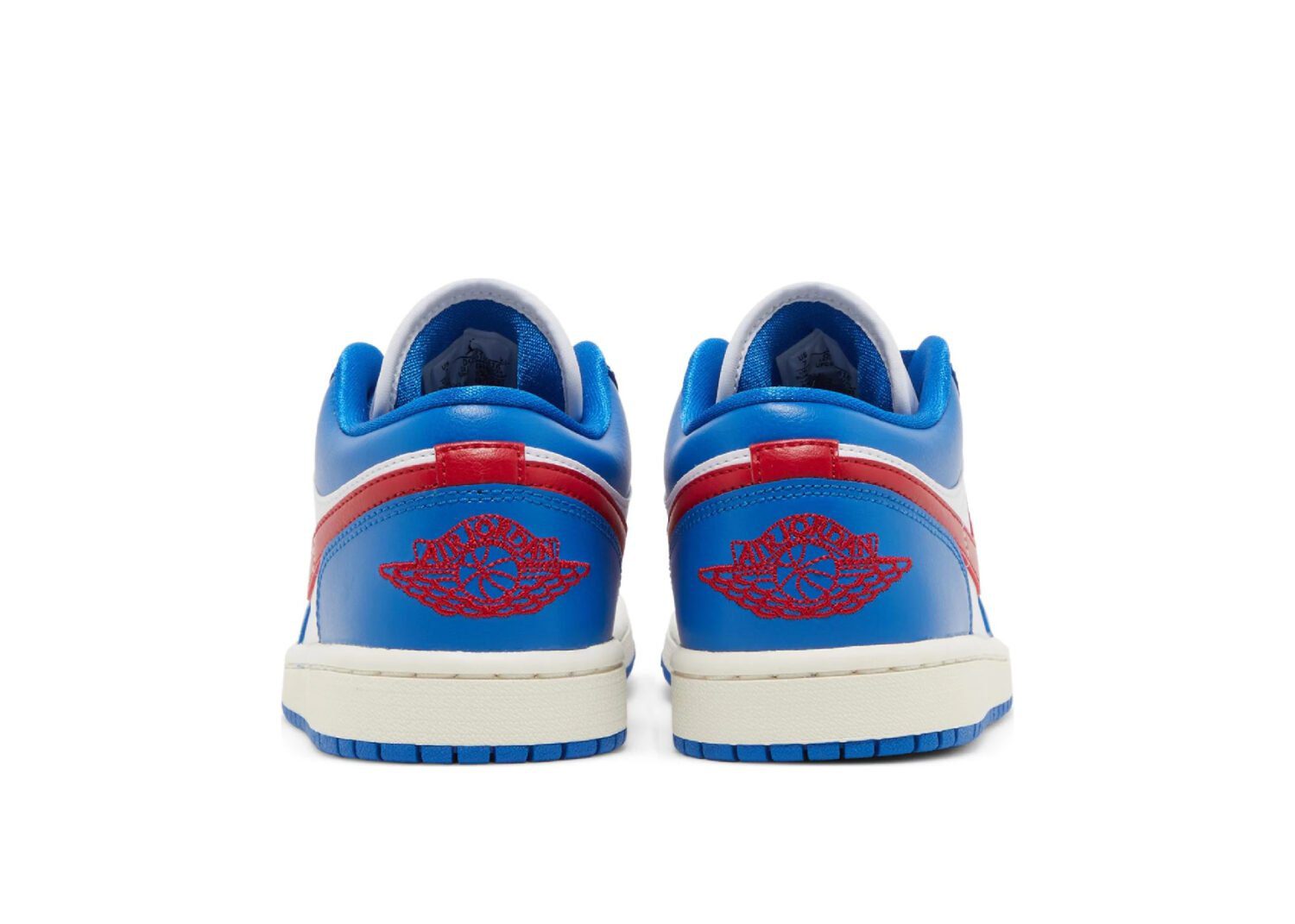 nike air jordan 1 low sport blue gym red (w)3