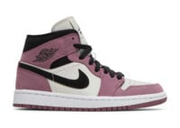 nike air jordan 1 mid berry pink (w)