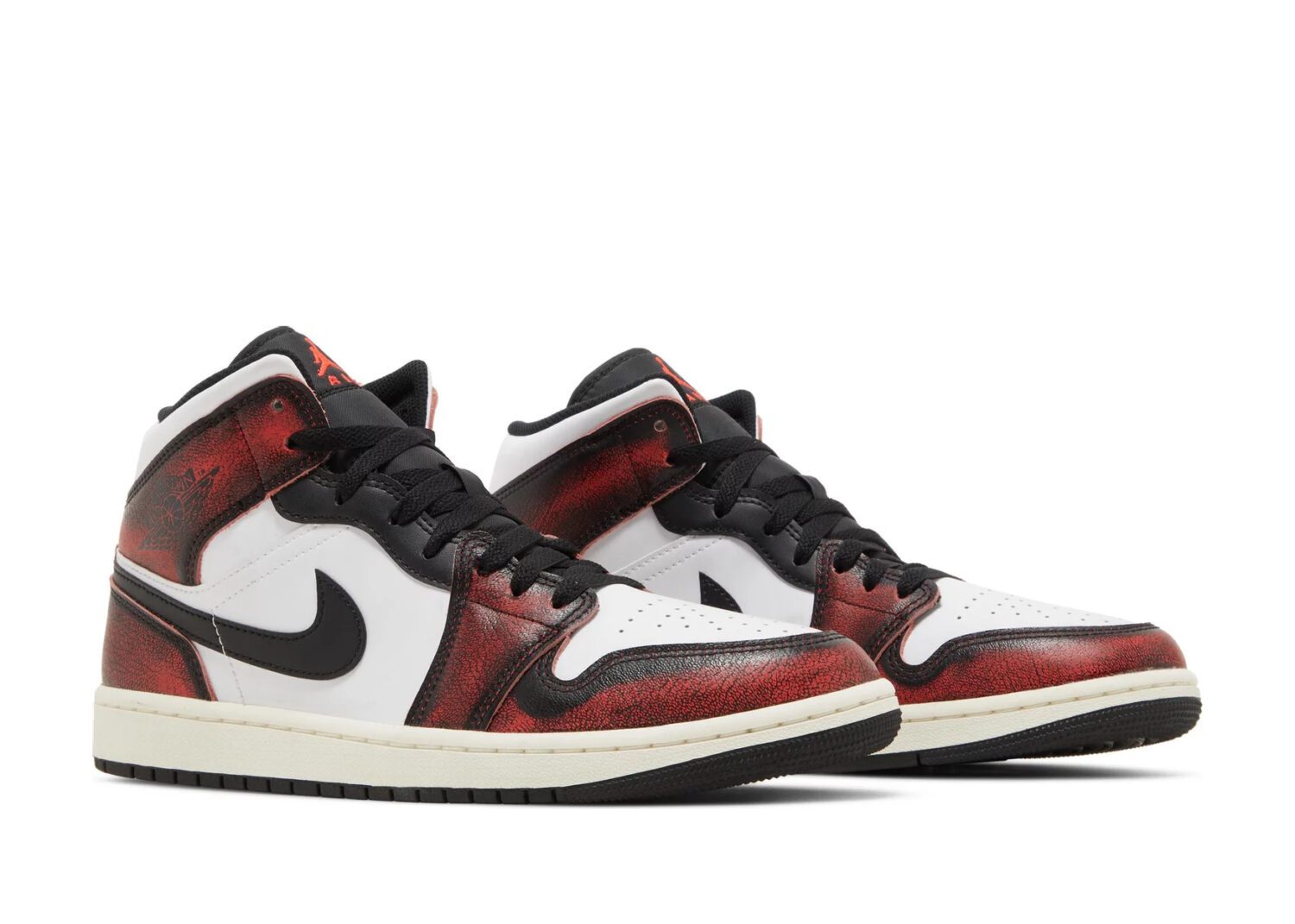 nike air jordan 1 mid wear away chicago5