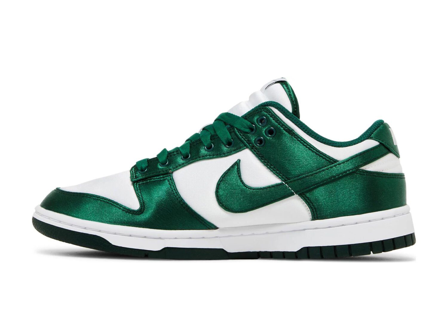 nike dunk low michigan state satin (w)2