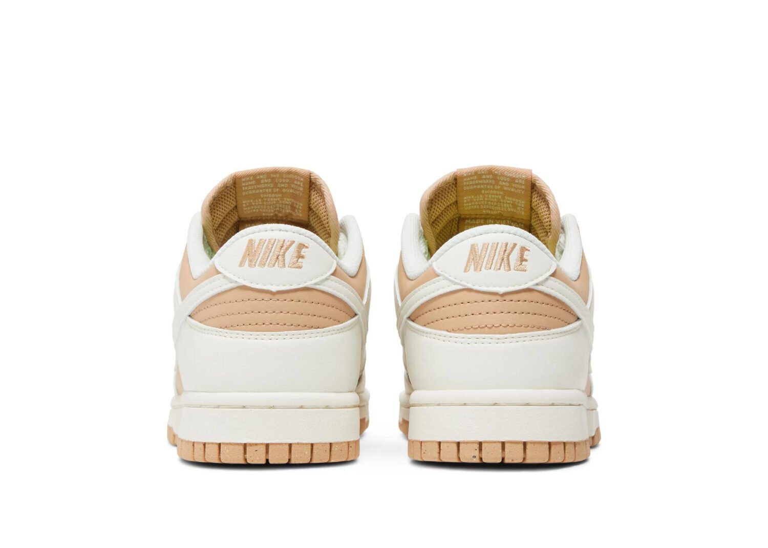 nike dunk low next nature beige sail (w)3