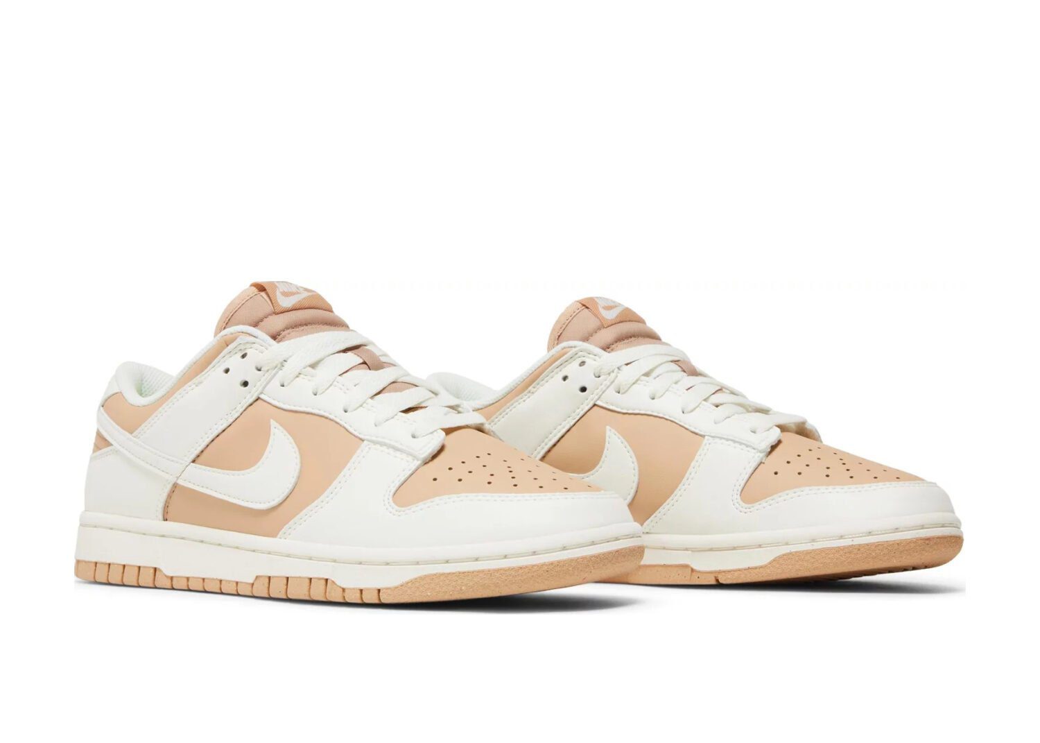 nike dunk low next nature beige sail (w)5