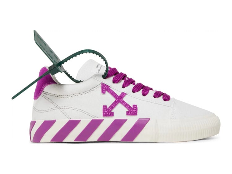 off white vulcanized low white fuchsia (w)