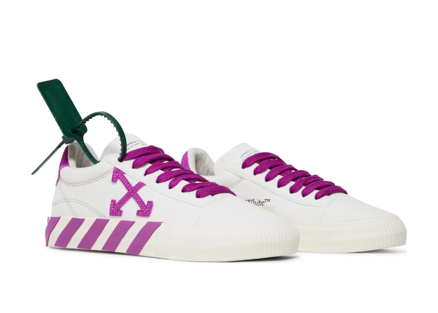 off white vulcanized low white fuchsia (w)5