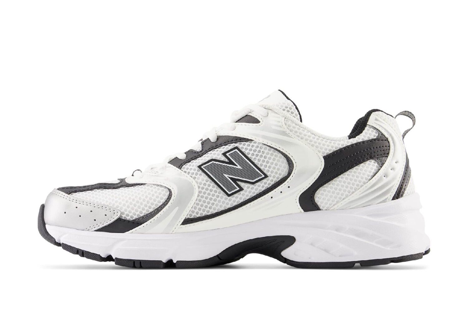 new balance 530 white silver metallic black2