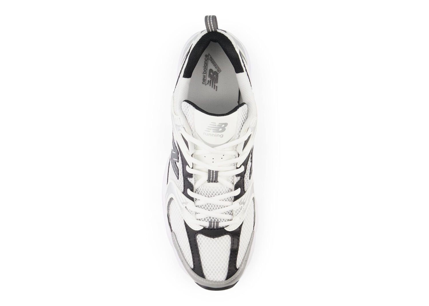 new balance 530 white silver metallic black3