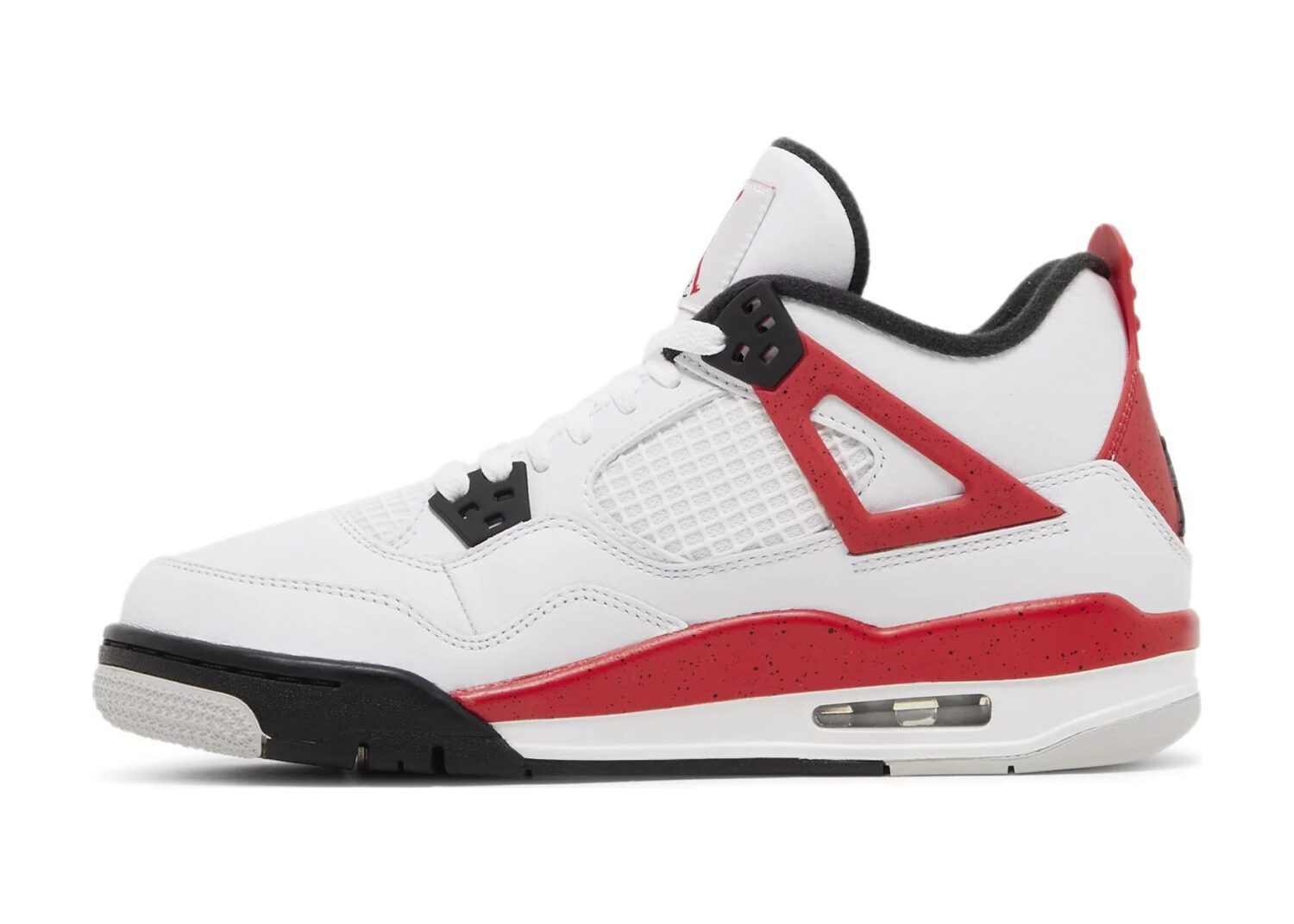 nike air jordan 4 retro red cement (gs)2