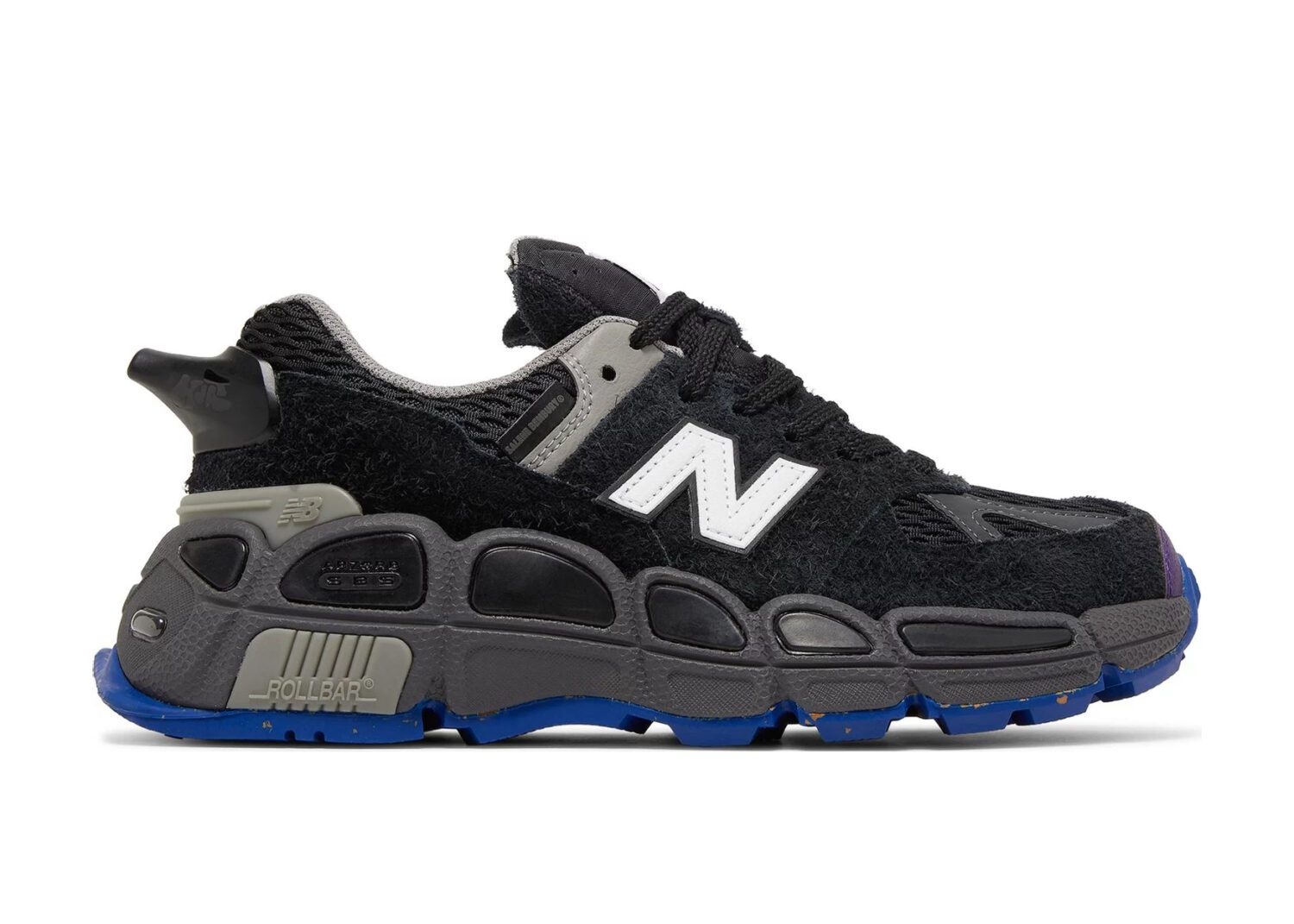 new balance 574 yurt salehe bembury universal communication black plum
