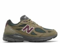new balance 990v3 miusa teddy santis green purple