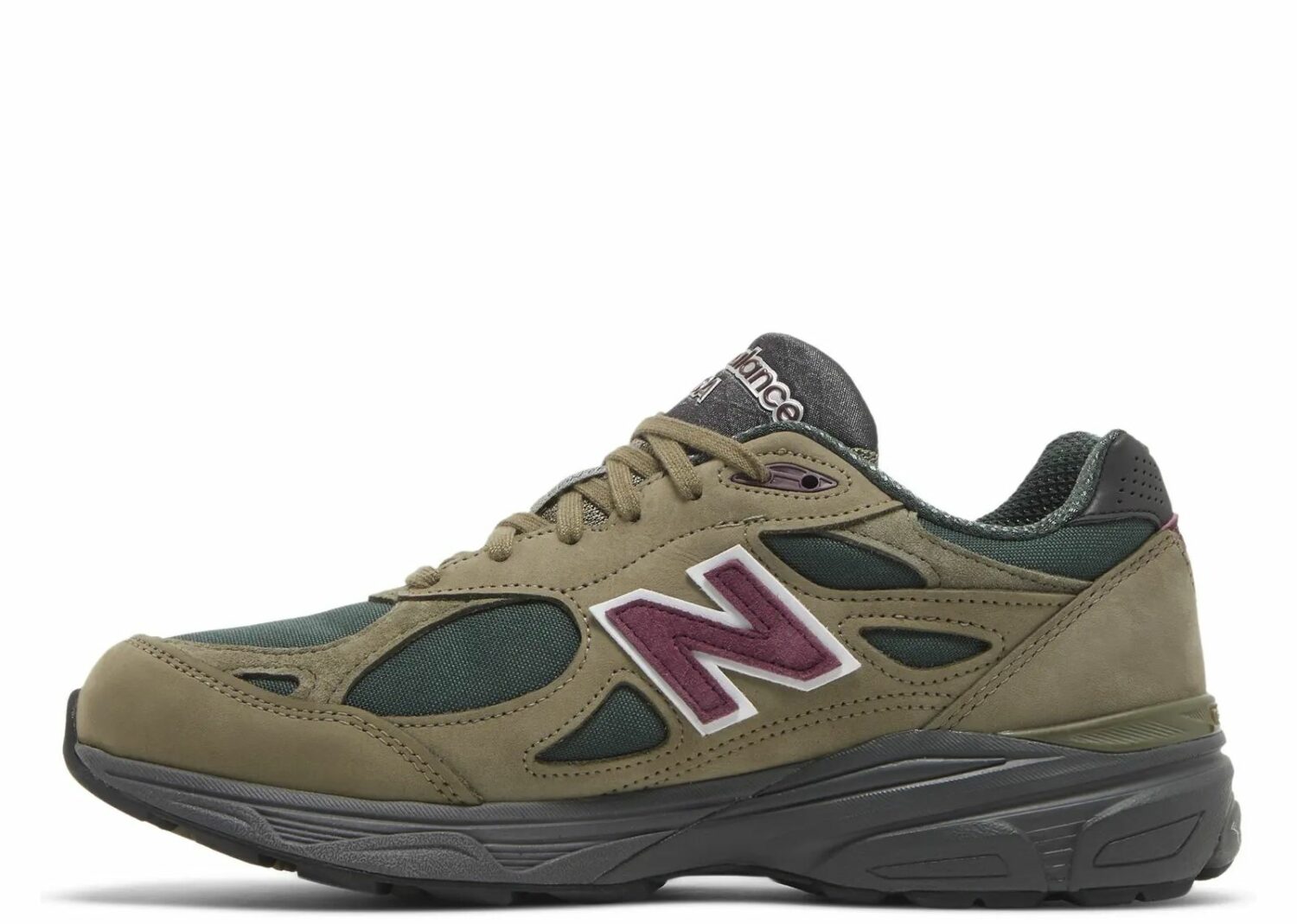 new balance 990v3 miusa teddy santis green purple