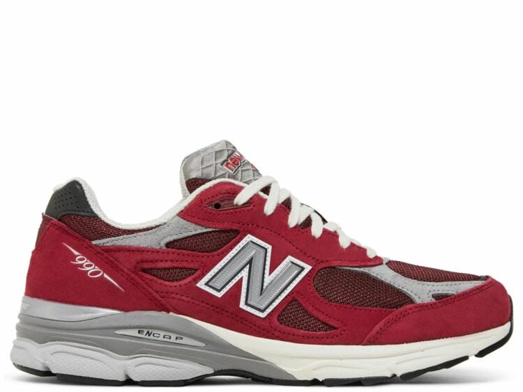new balance 990v3 miusa teddy santis scarlet