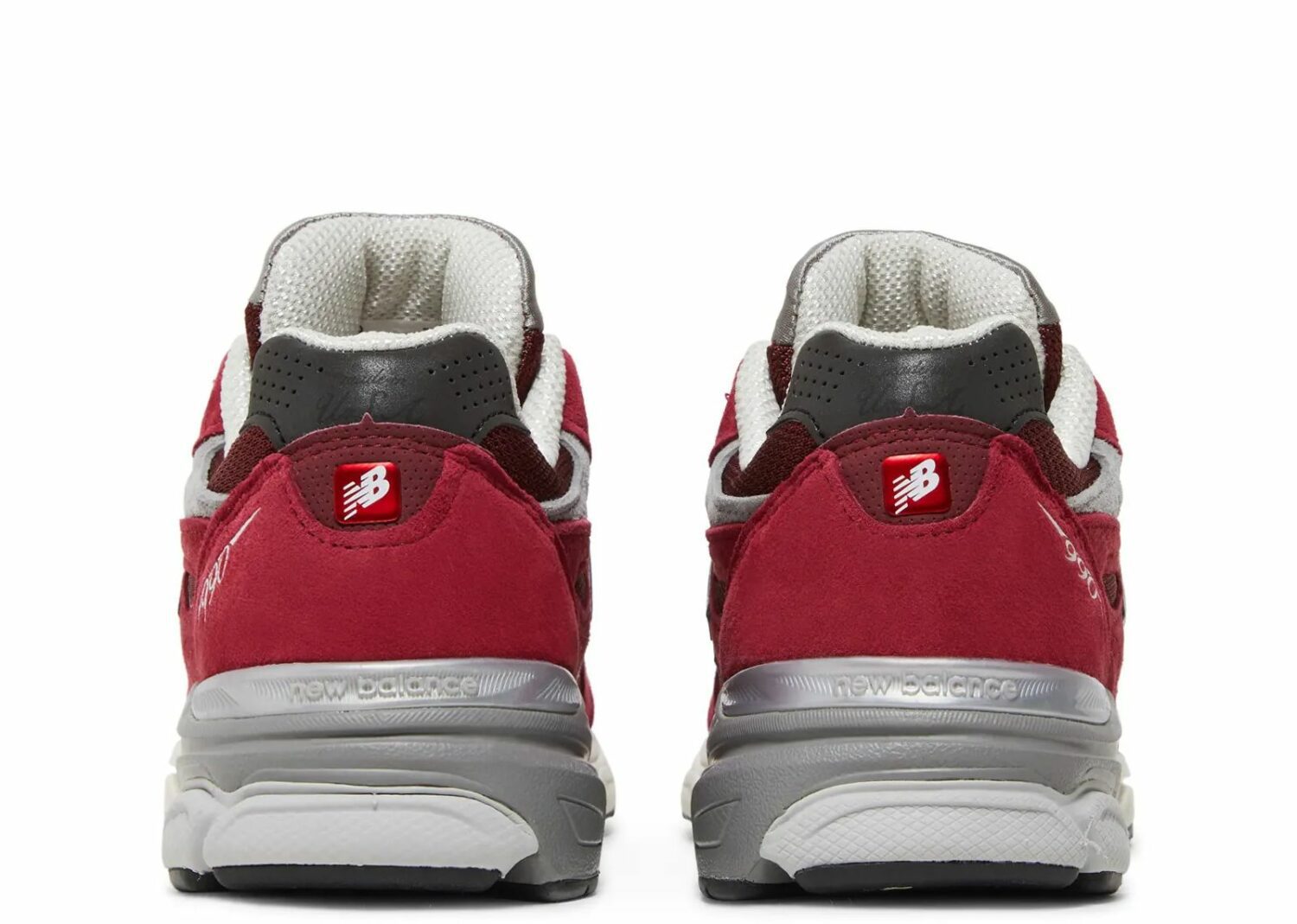 new balance 990v3 miusa teddy santis scarlet