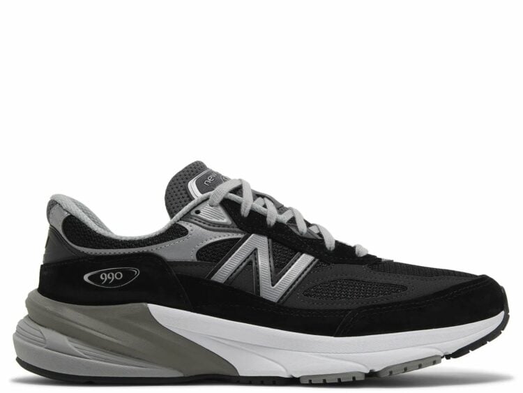 new balance 990v6 miusa black grey white