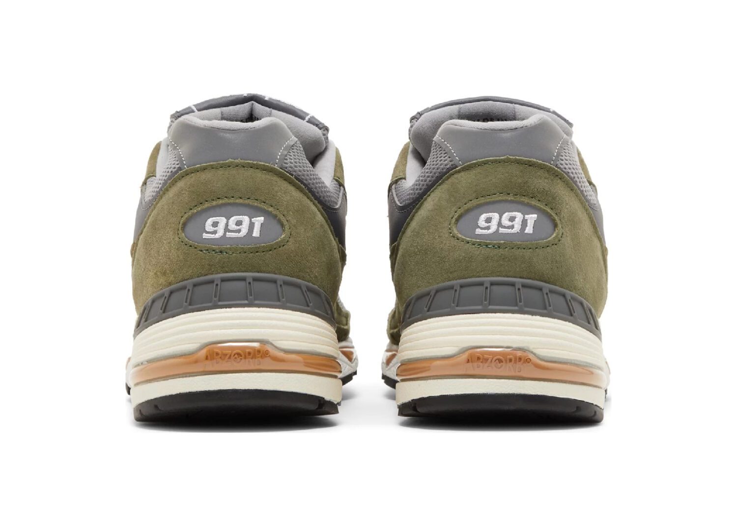 new balance 991 miuk dark green grey tan3