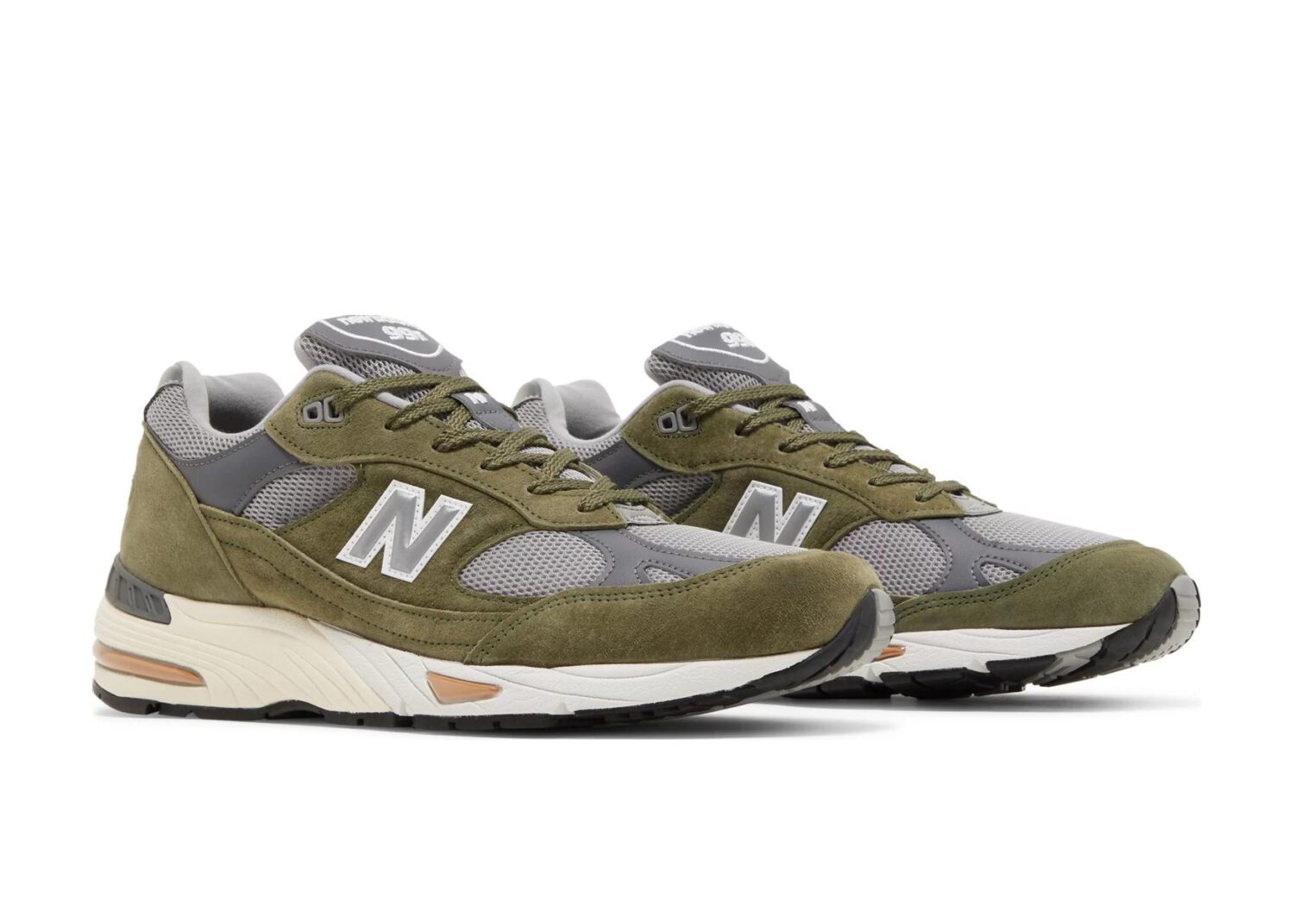 new balance 991 miuk dark green grey tan5
