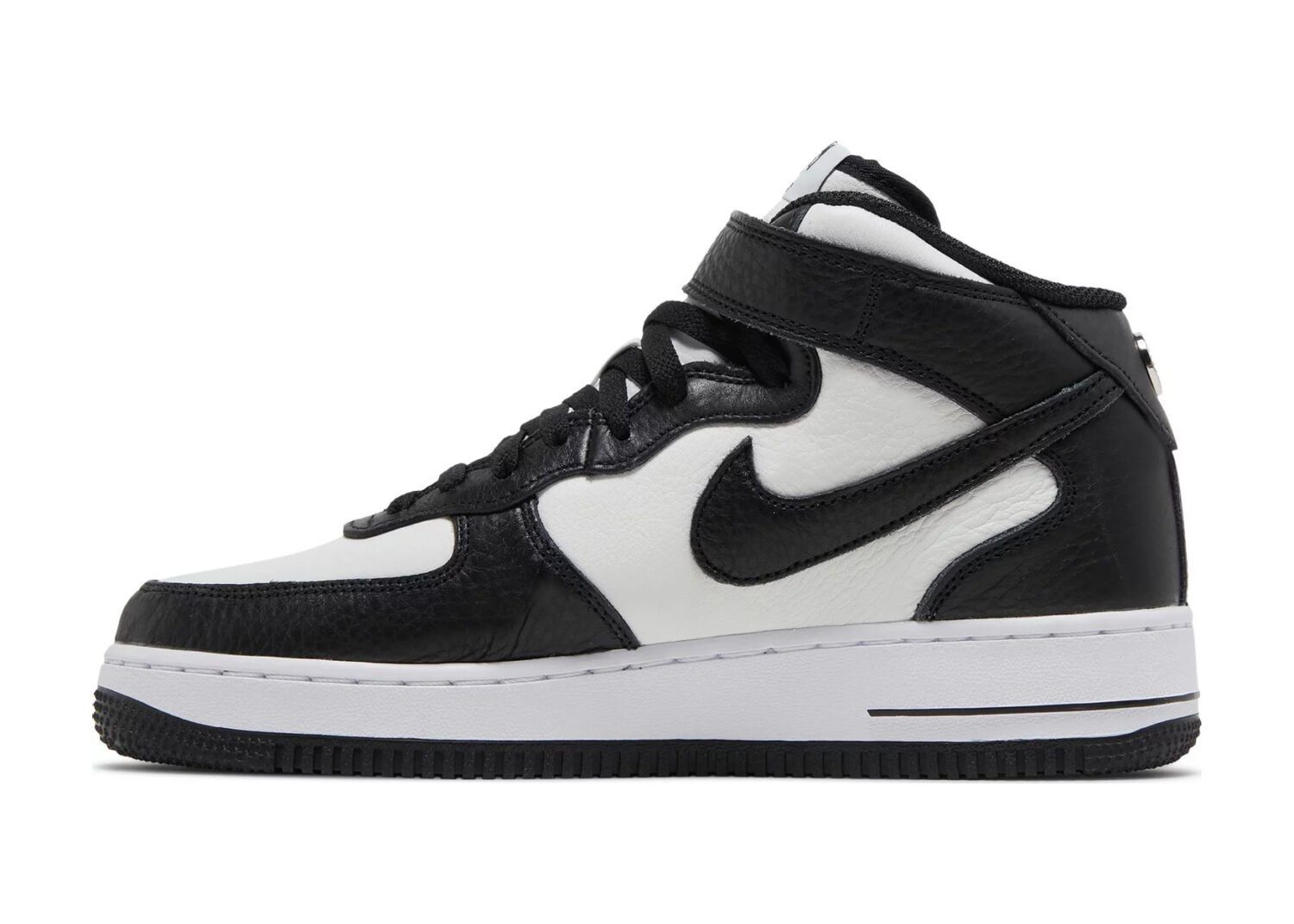 nike air force 1 mid stussy light bone black2