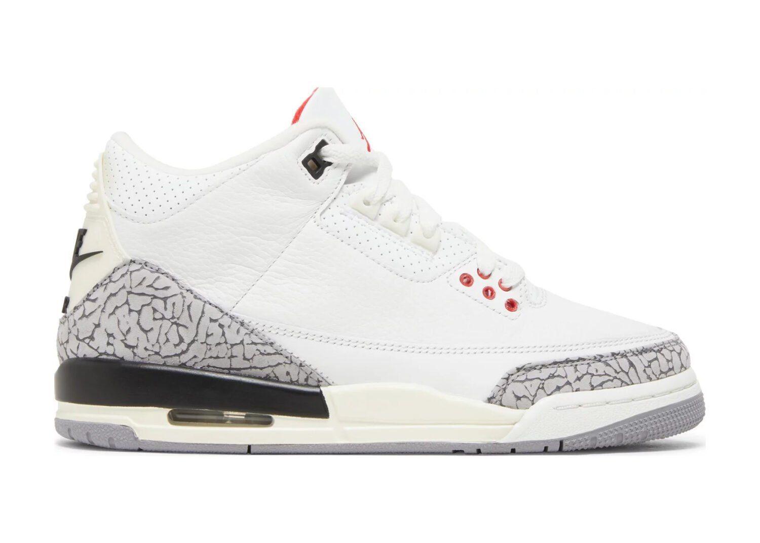 nike air jordan 3 retro white cement reimagined (gs)