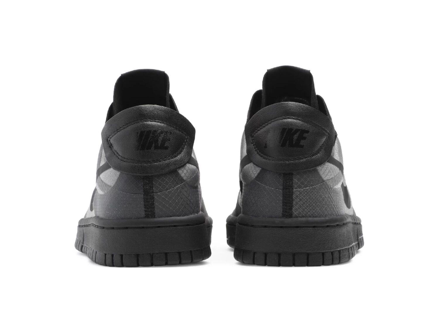 nike dunk low comme des garcons black (w)3