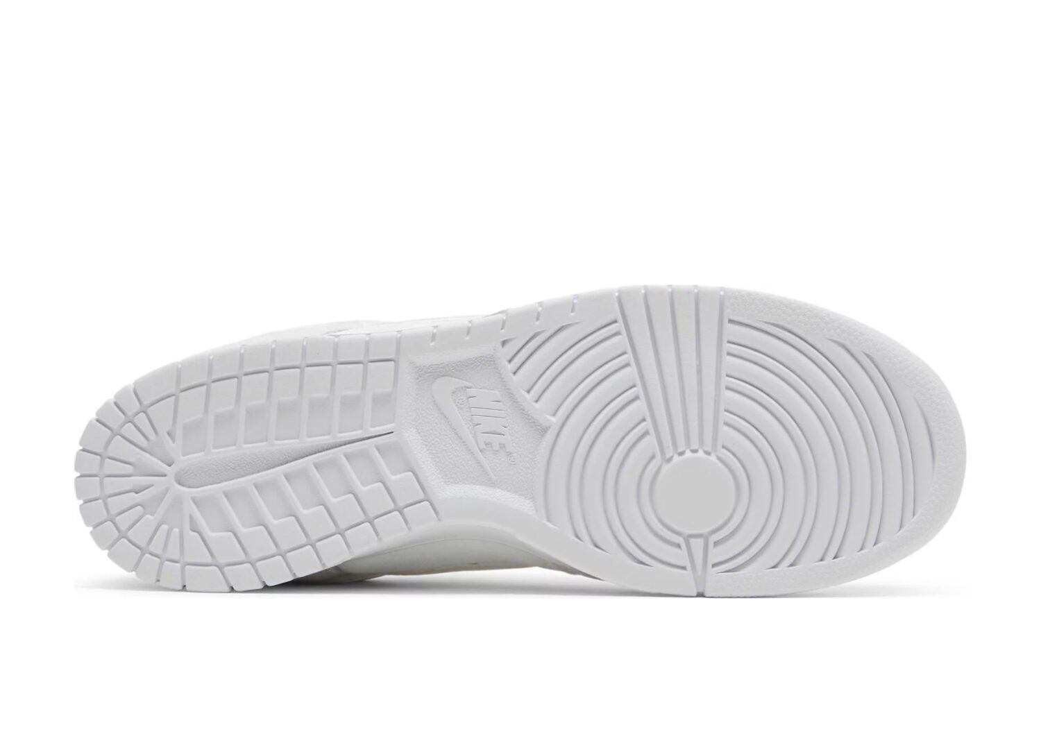 nike dunk low dover street market triple white velvet4