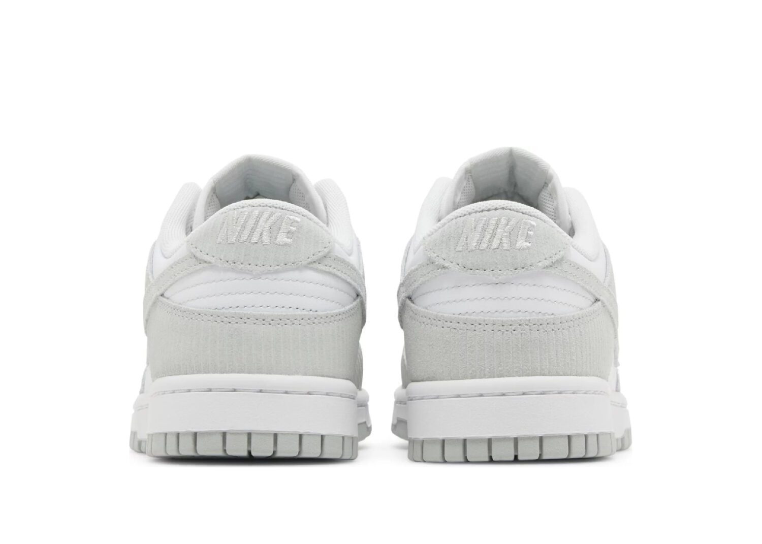 nike dunk low light silver corduroy (w)3