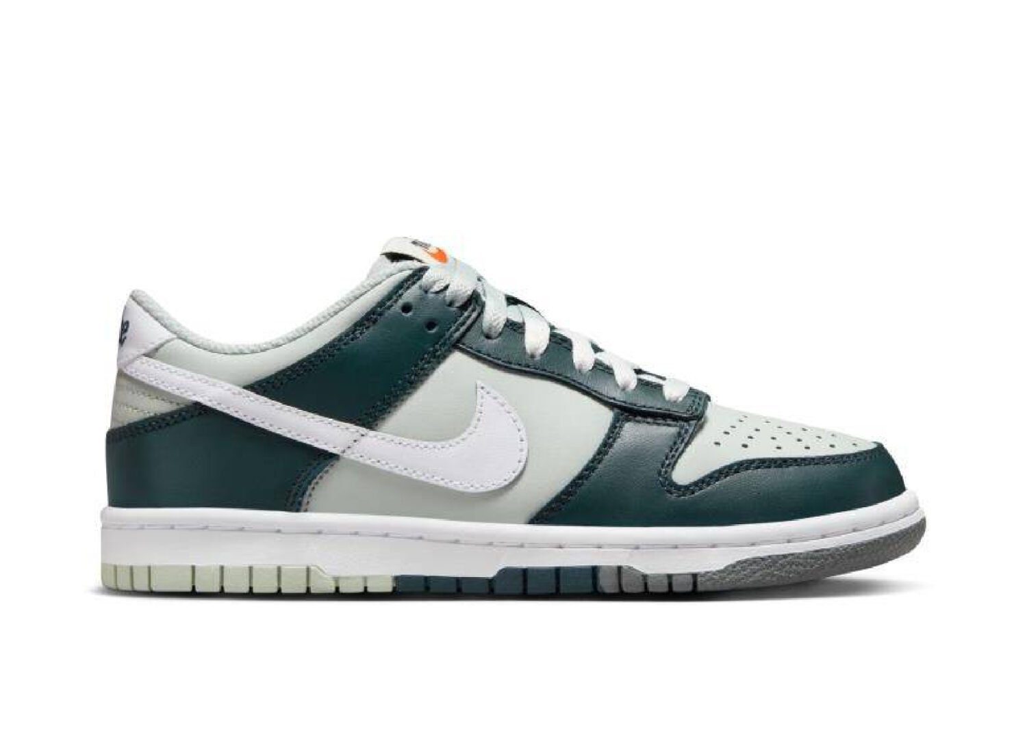 nike dunk low split deep jungle (gs)