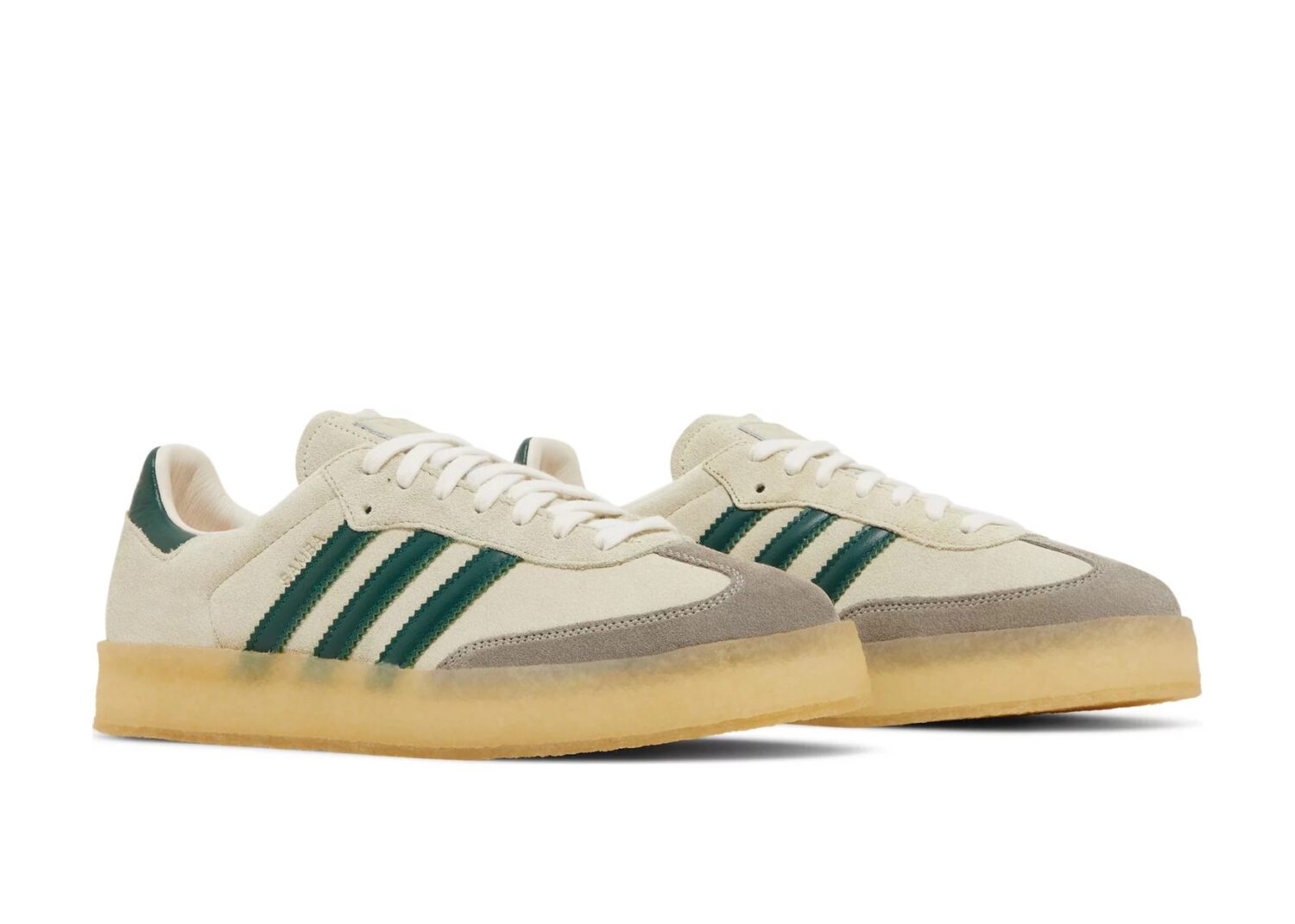 adidas clarks 8th street samba by ronnie fieg chalk white green5