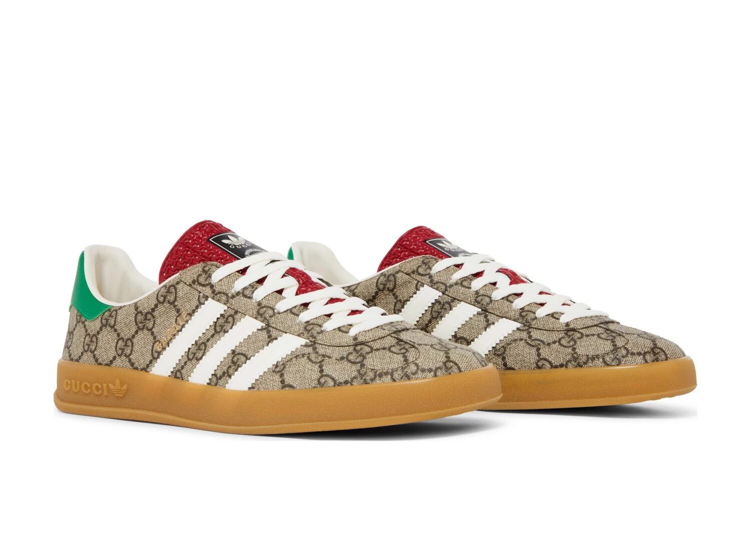 adidas x gucci gazelle beige gg monogram5