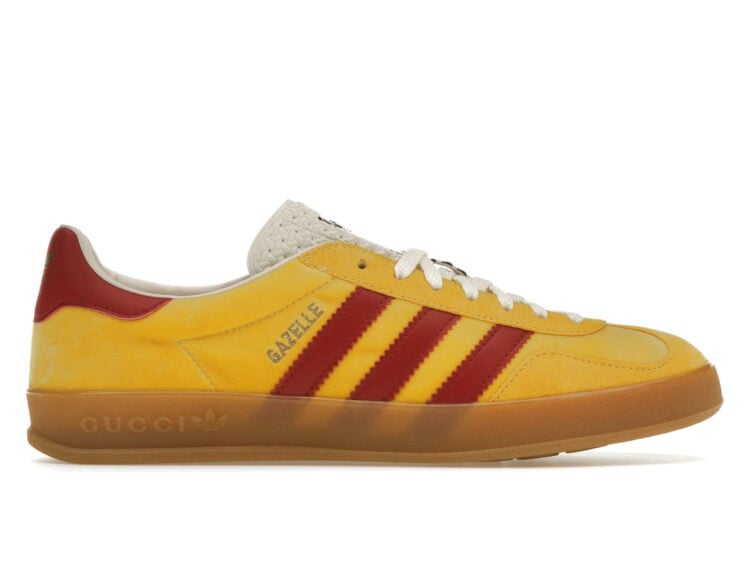 adidas x gucci gazelle yellow