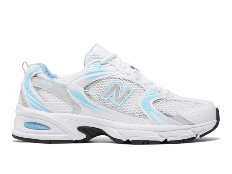 new balance 530 white blue haze