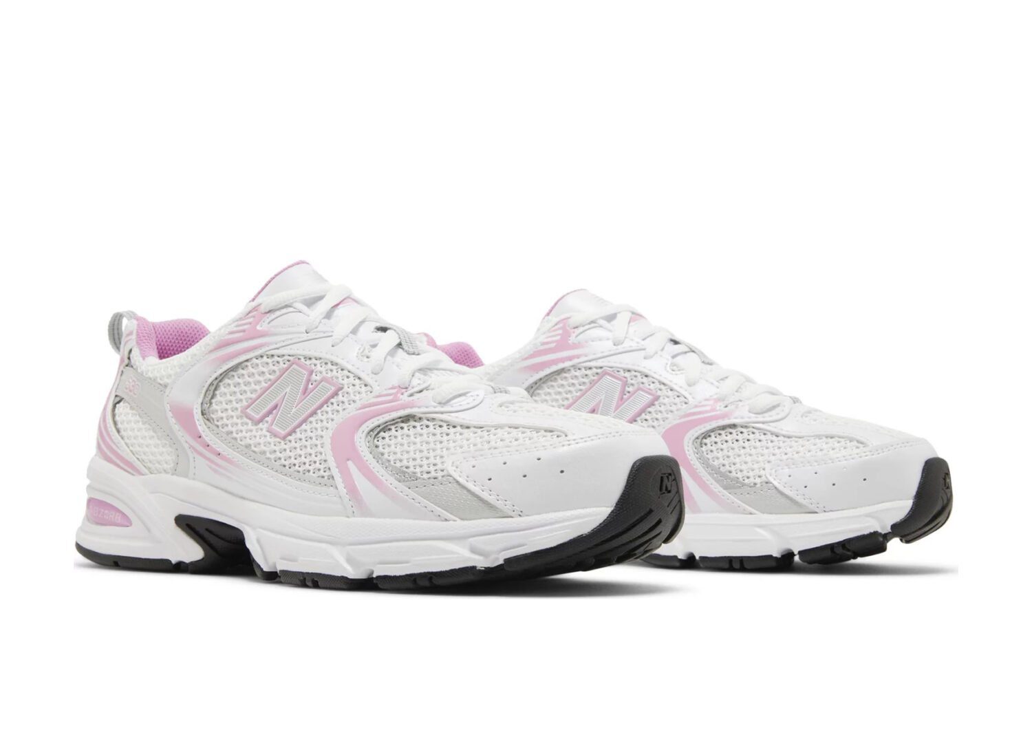 new balance 530 white pink5