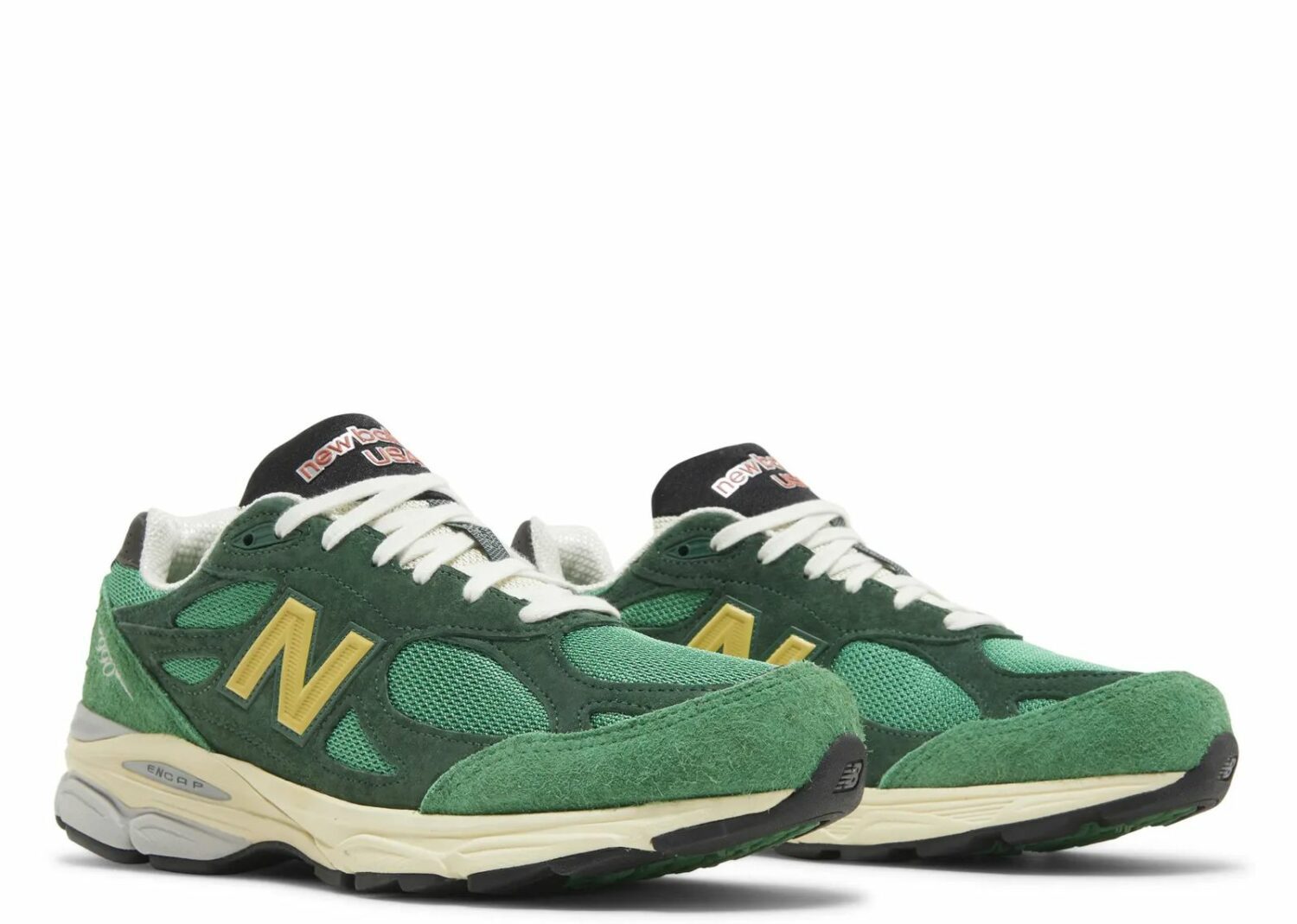 new balance 990v3 miusa varsity green gold