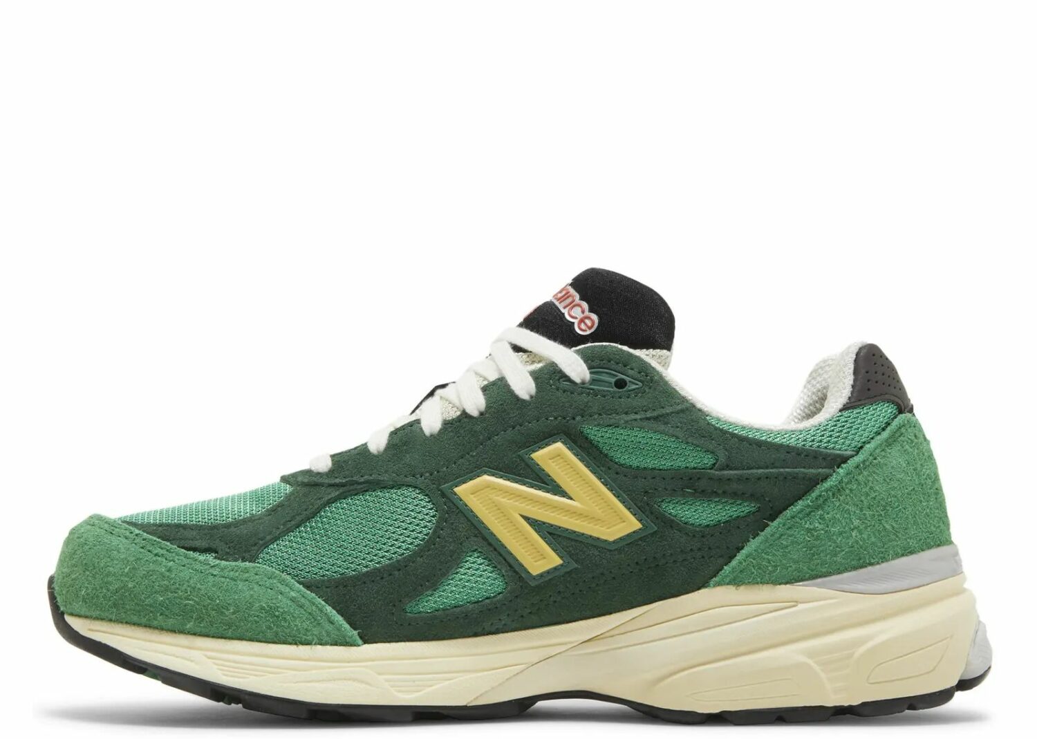 new balance 990v3 miusa varsity green gold