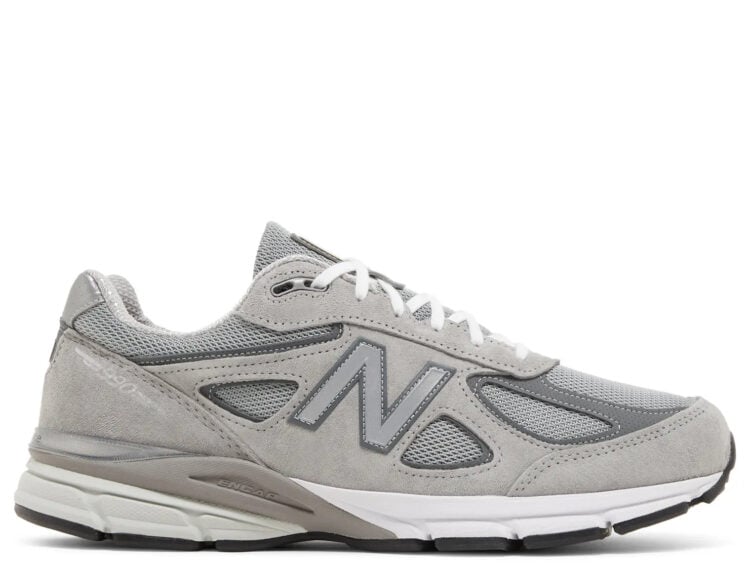 new balance 990v4 made in usa grey silver