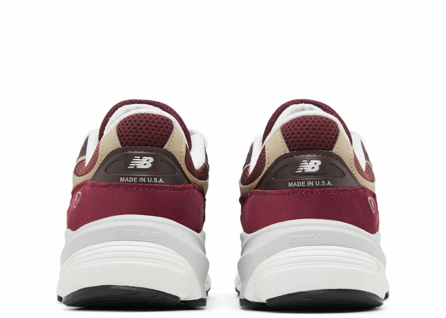 new balance 990v6 miusa teddy santis burgundy tan