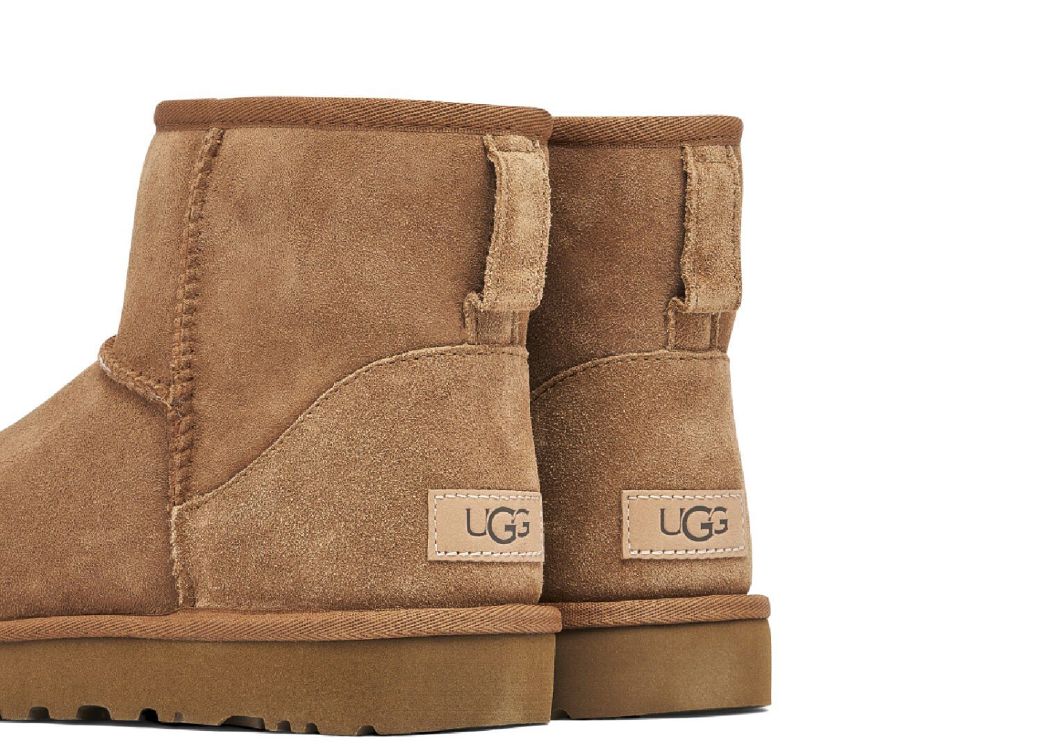 ugg classic mini ii boot chestnut (w)