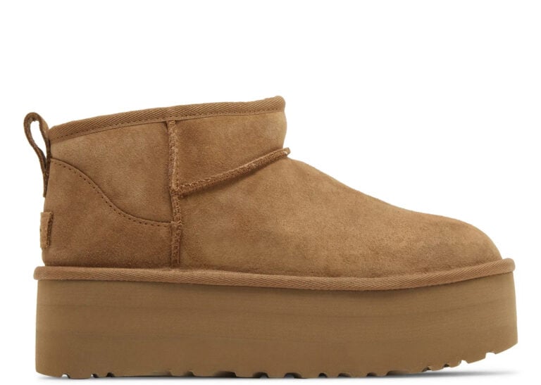 ugg classic ultra mini platform boot chestnut (w)