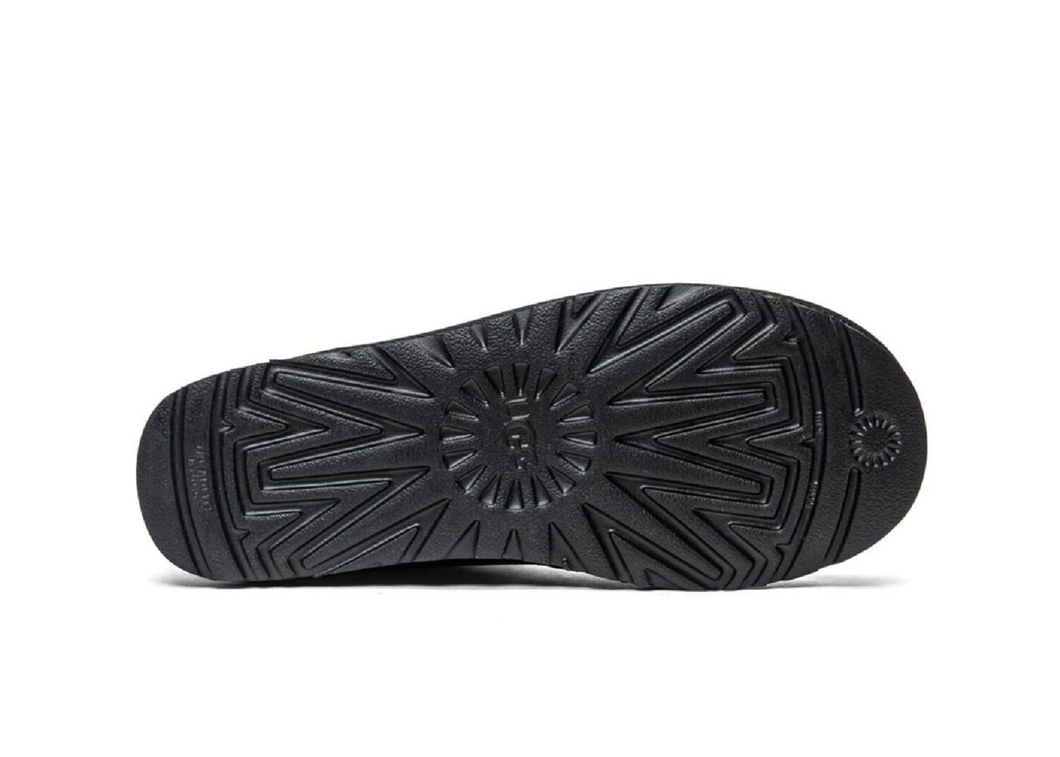ugg mini bailey button ii black (w)5