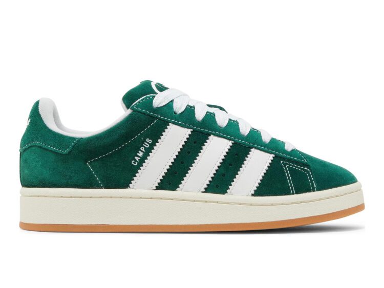 adidas campus 00s dark green cloud white