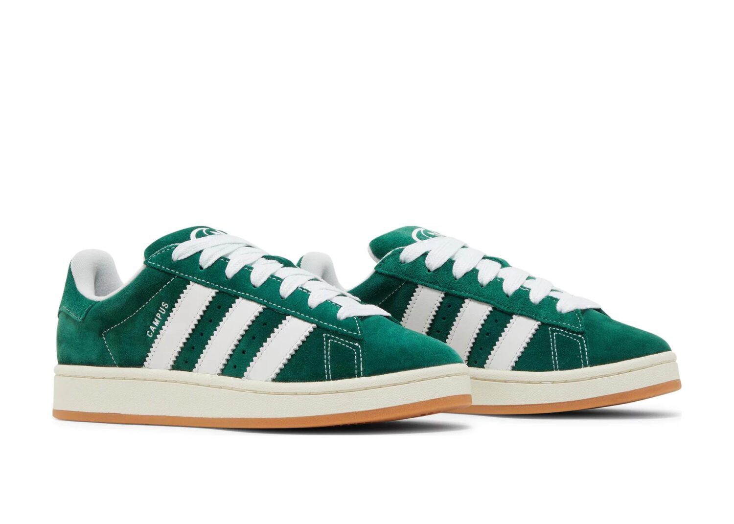 adidas campus 00s dark green cloud white5