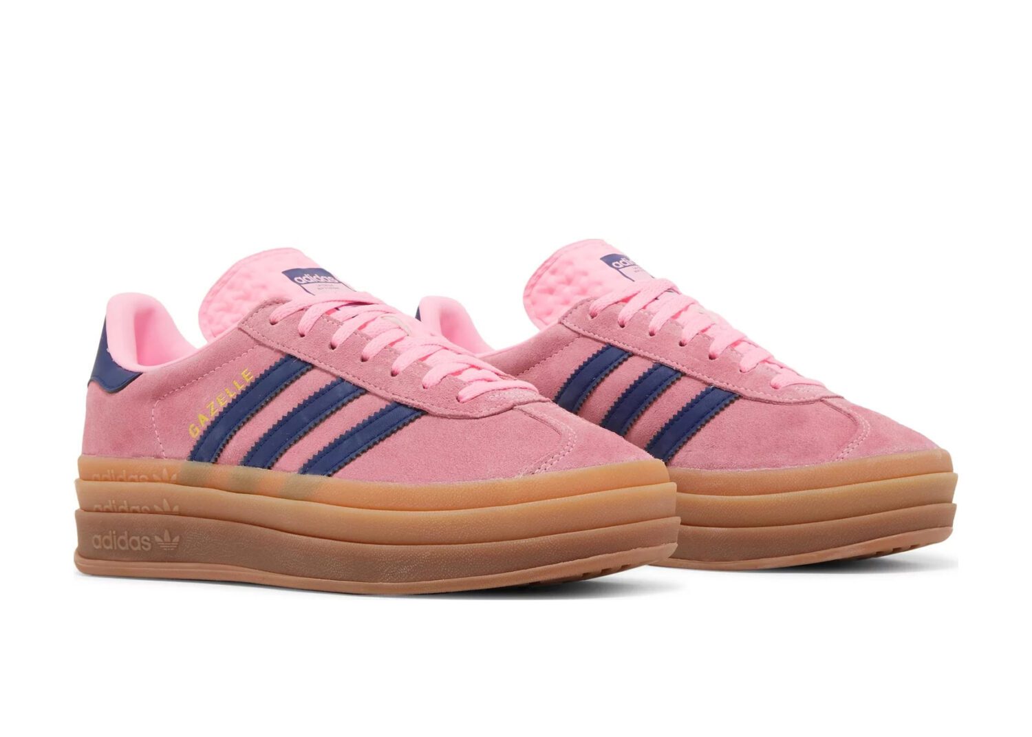 adidas gazelle bold pink glow (w)5