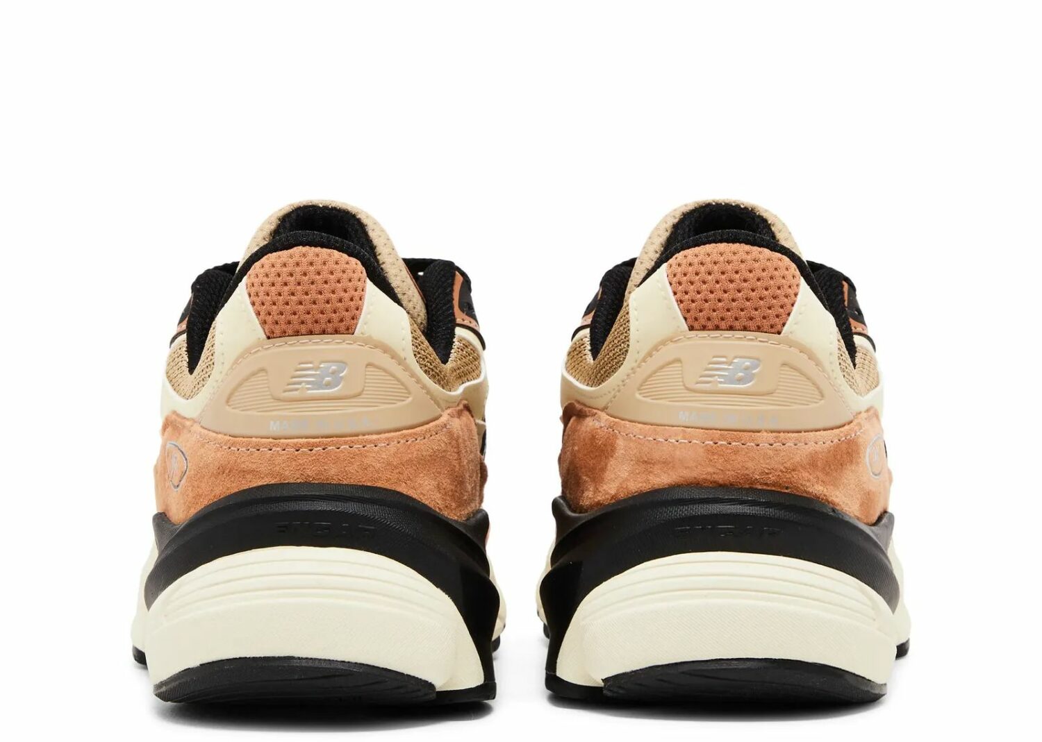 new balance 990v6 miusa teddy santis sepia orange