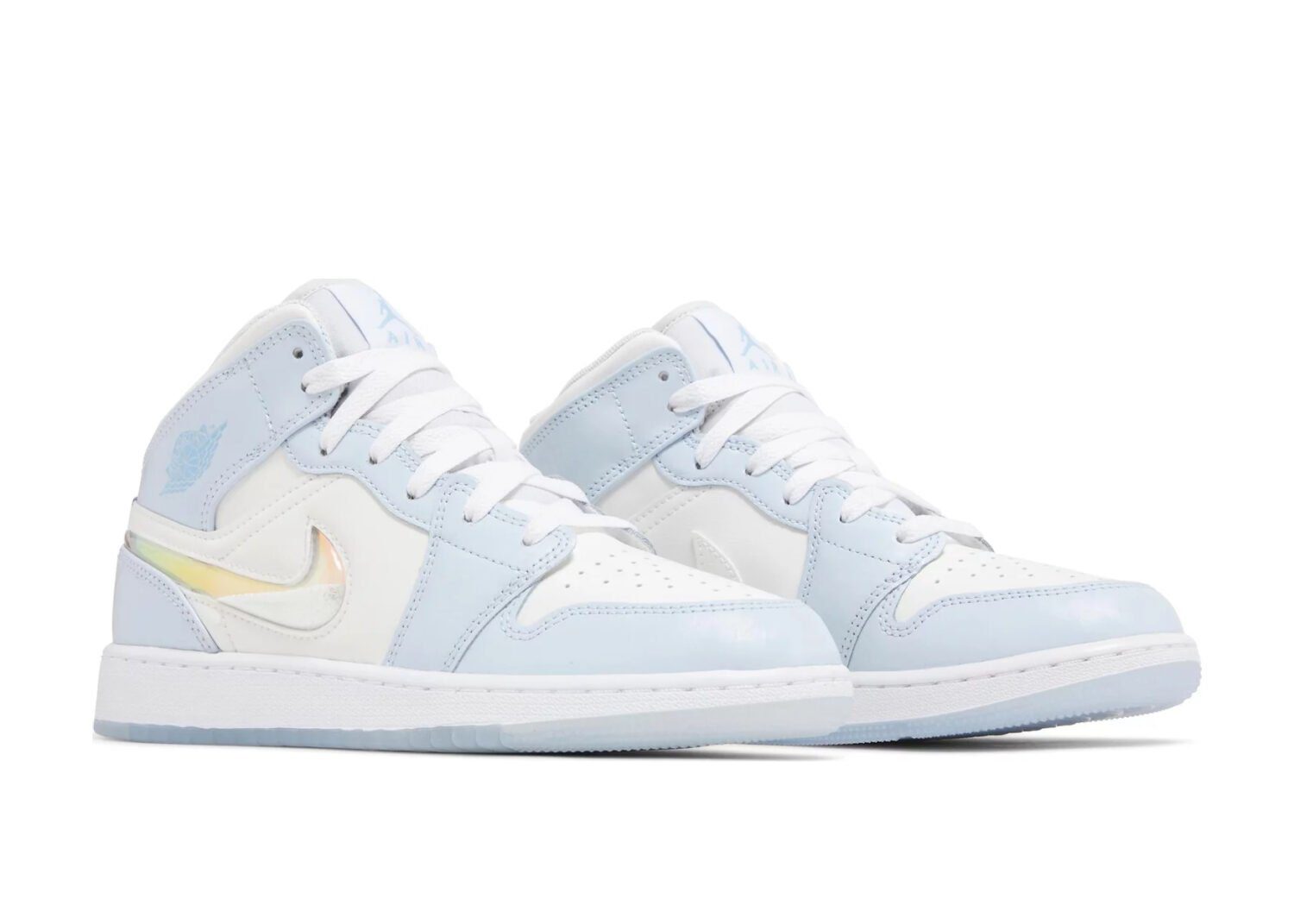 nike air jordan 1 mid se glitter swoosh (gs)5