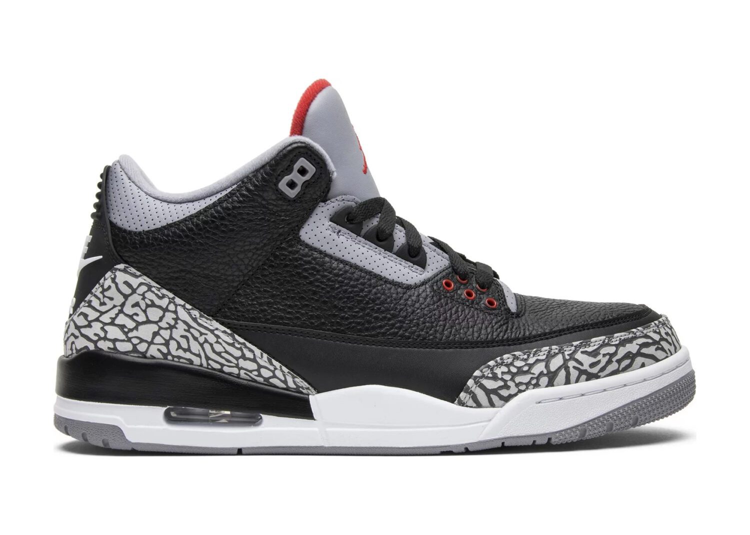nike air jordan 3 retro black cement (2018)