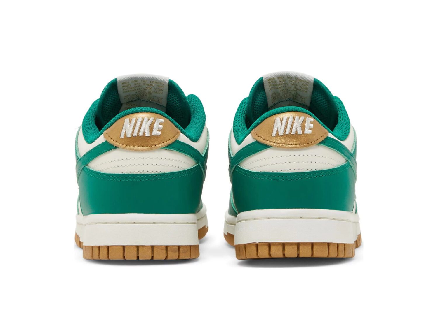 nike dunk low malachite university gold (w)3