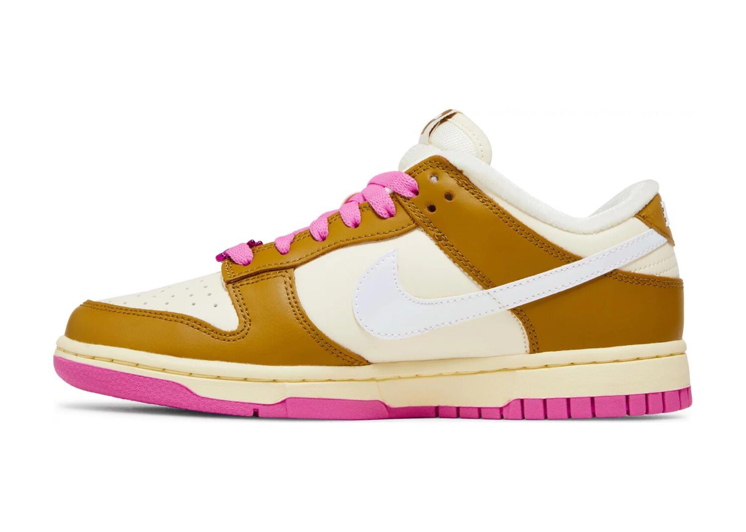 nike dunk low se bronzine pink2