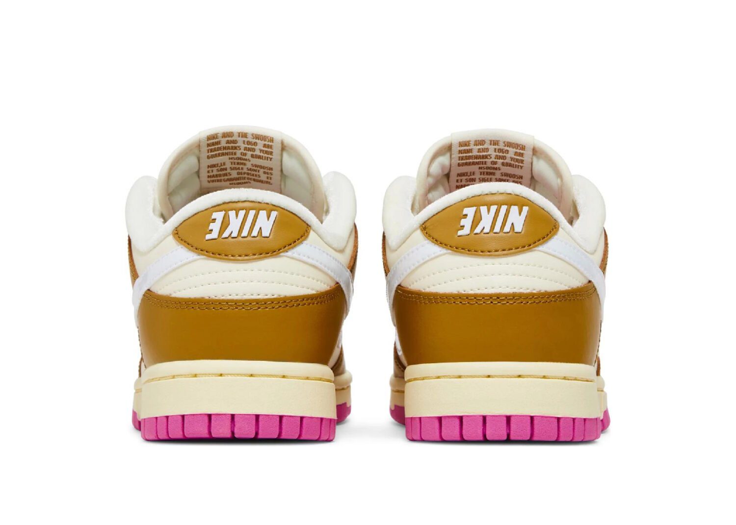 nike dunk low se bronzine pink3